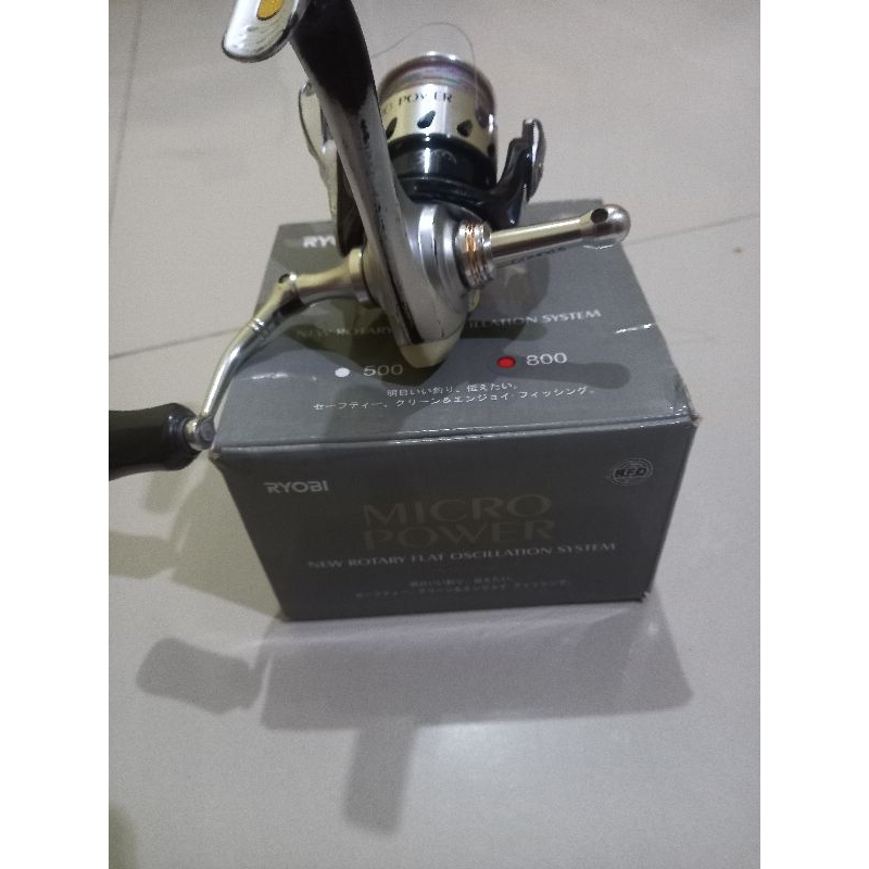 reel ryobi micro power 800 reel stand gomexus smoth lecet pemakaian