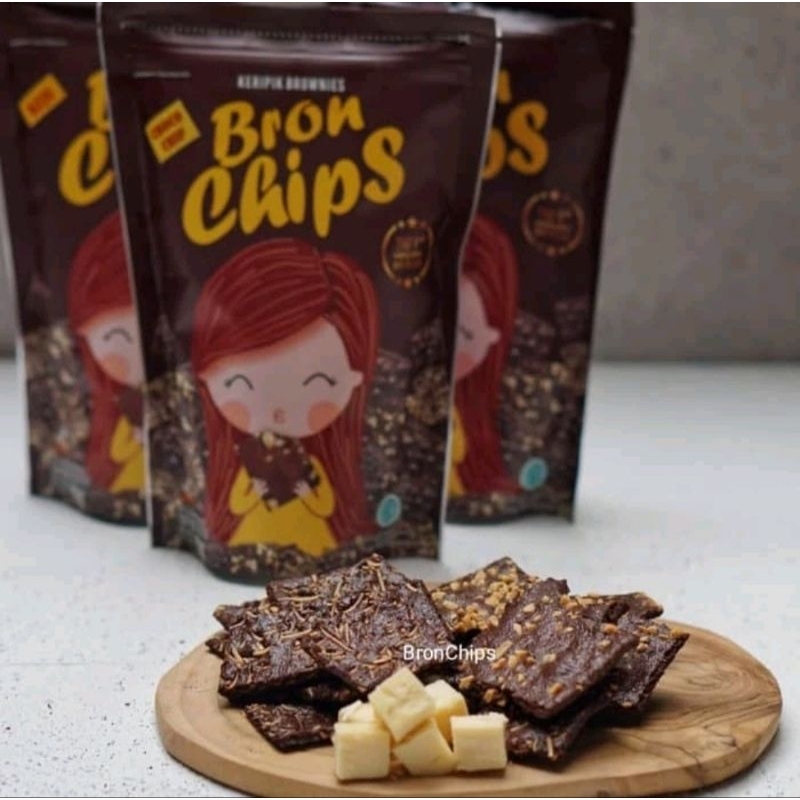 

Bronchips Keripik Brownies 60 gr Keju Kacang Greentea Moccachino Cocochips