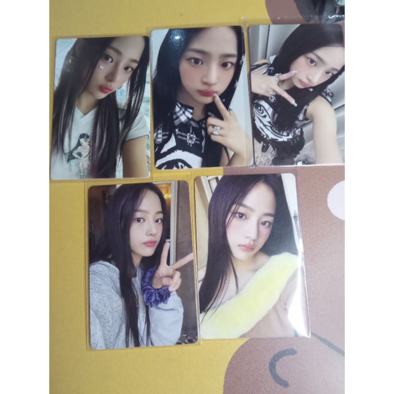 ready stok potocard new jeans pc minji new jeans official