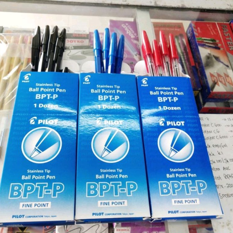 

Paling Popular Pulpen Pilot BPT-P Fine point 0.7mm ( 1pak/12pcs )
