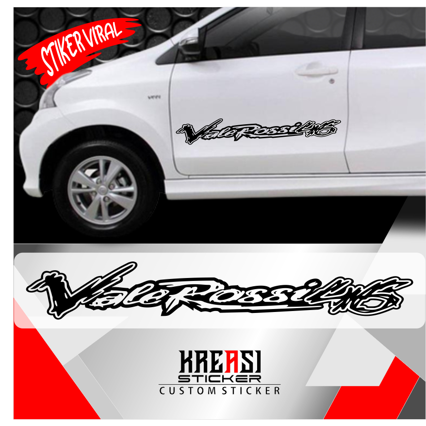 STIKER MOBIL VALENTINO ROSSI 46
