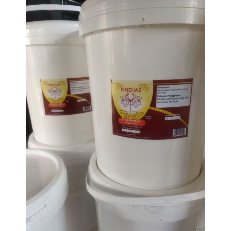 

Butter Cream Pinehas Tuty Fruty 12 kg