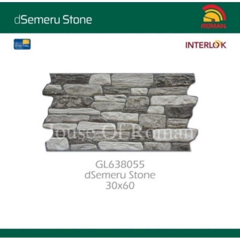 Roman Keramik GL638055 dSemeru Stone 30x60 kw1