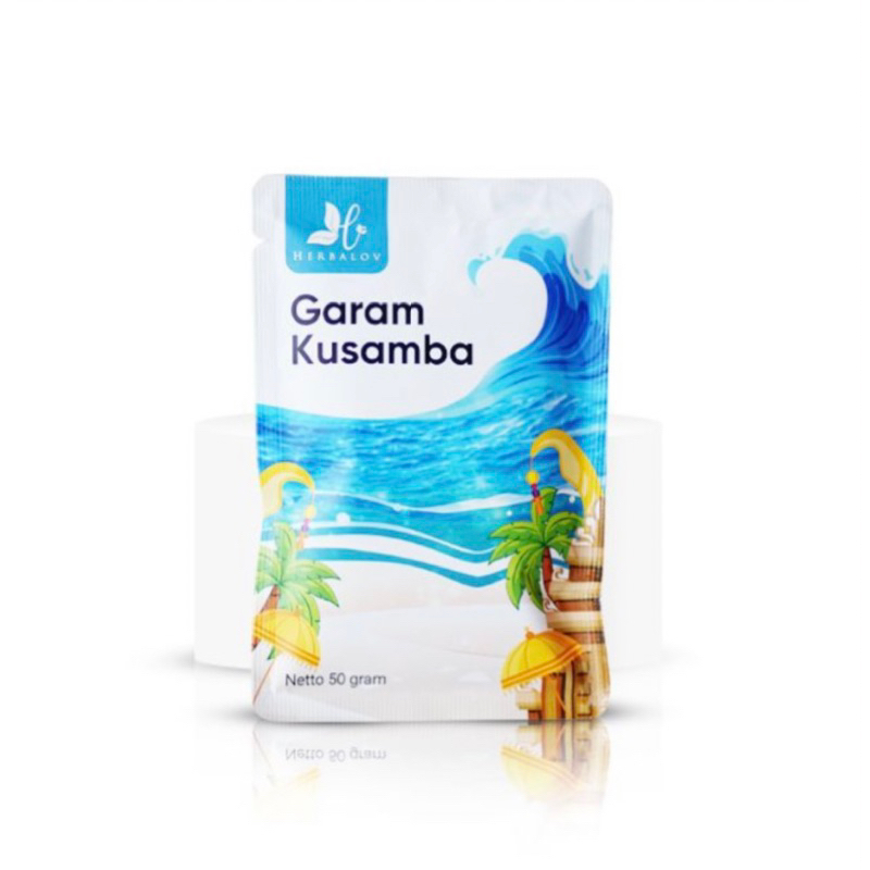 

Garam Kusamba Herbalov 50 g | Unrefined Salt | Natural Bali Sea Salt