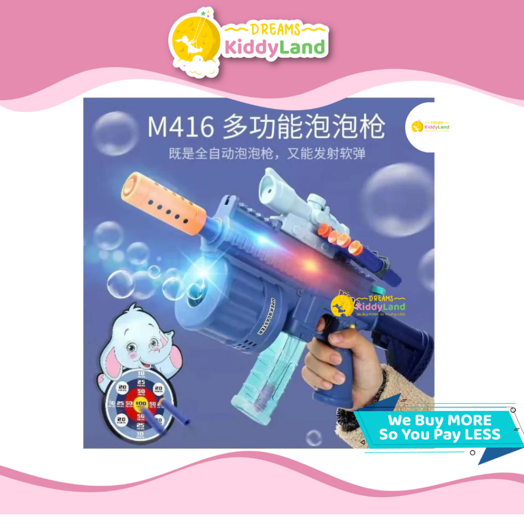 MAINAN ANAK SOFT BULLET GUN BUBBLE / MAINAN PISTOL AIR BUBBLE ANAK