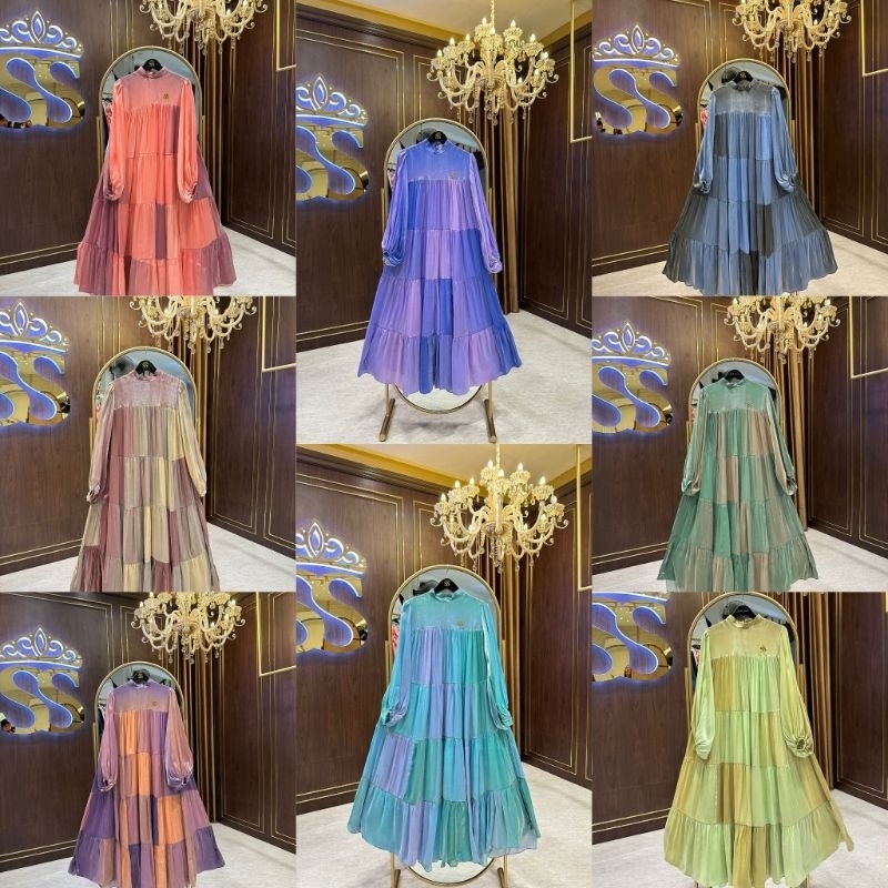 Gamis Gradasi ORI By shellasaukia