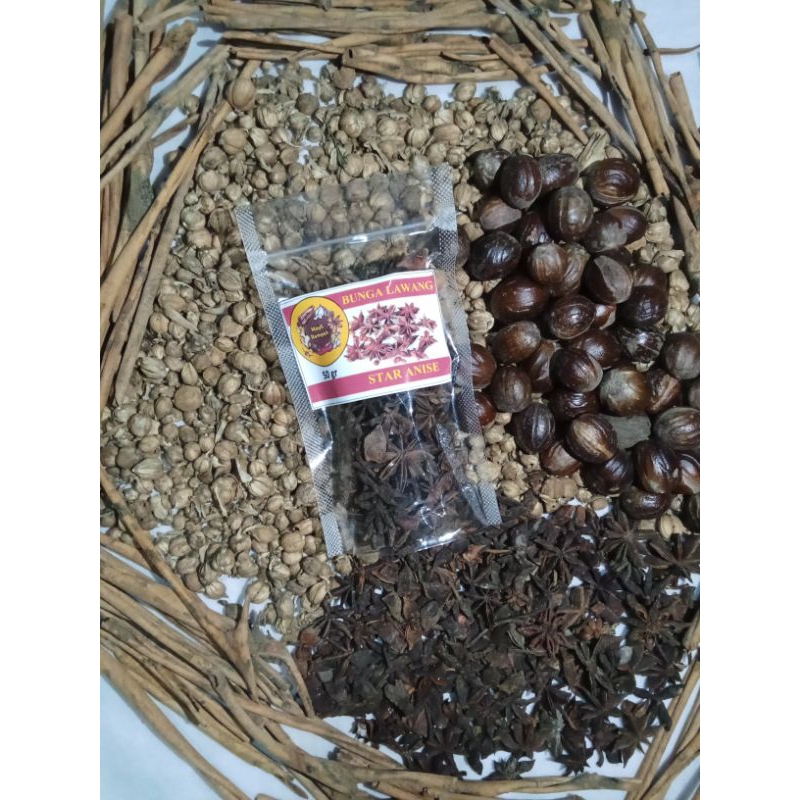

Bunga lawang, star anise. 50 gr original.