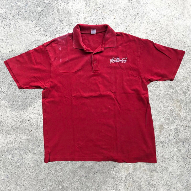 Vintage Polo shirt Budweiser