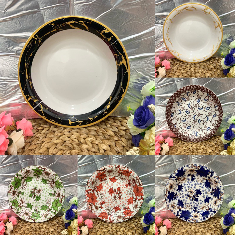 (1Lusin) Piring//Mangkok Formia Keramik Tipe A1