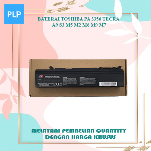 Baterai Laptop Toshiba Portege 3356 PA3356 M300 M500 S100
