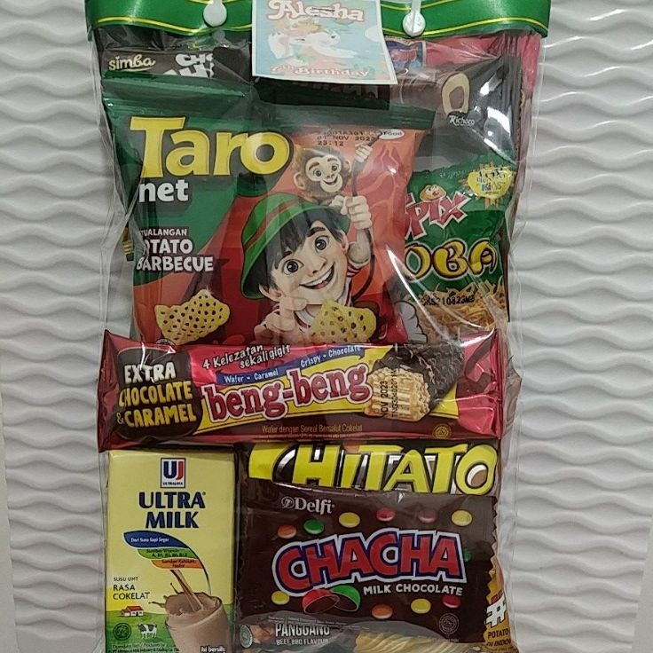 

Bingkisan ulang tahun anak murah//hampers ulang tahun anak