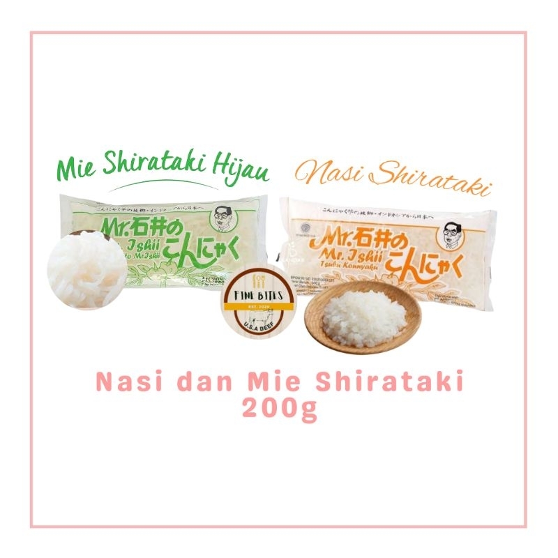 

Nasi dan Mie Shirataki 200g