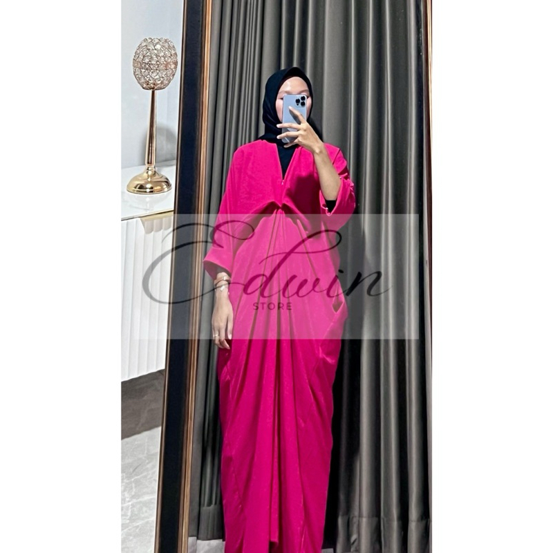 KAFTAN NAZHIRA POLOS CRINKLE AIRFLOW BUSUI