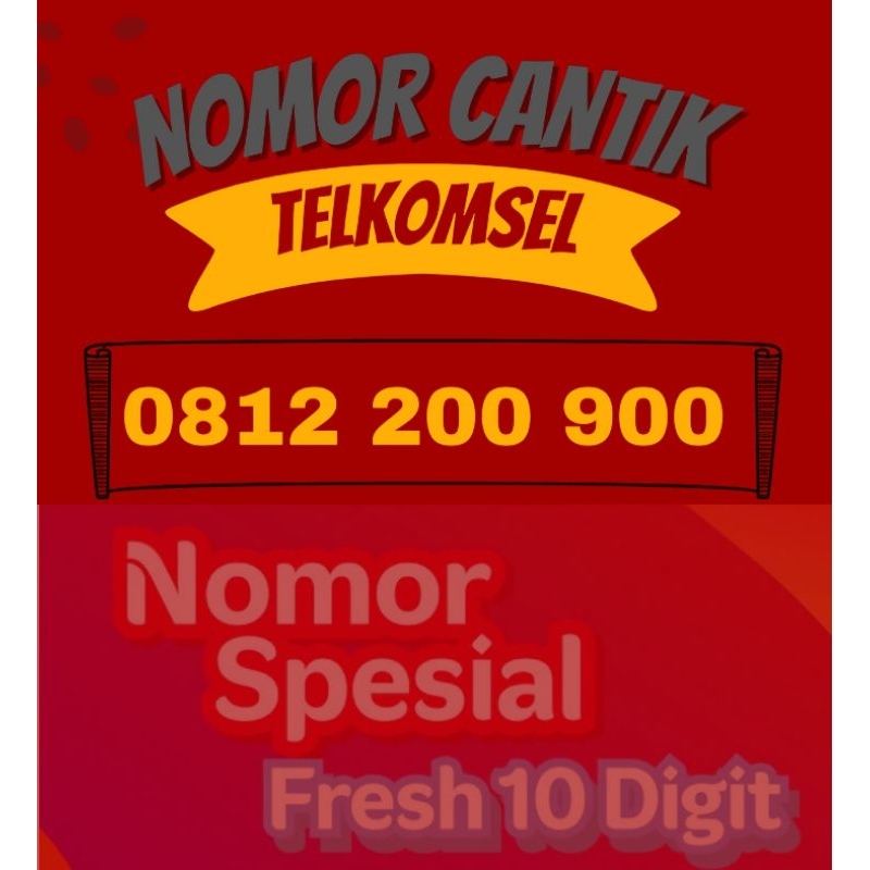 nomor cantik 10 digit super nomor cantik telkomsel