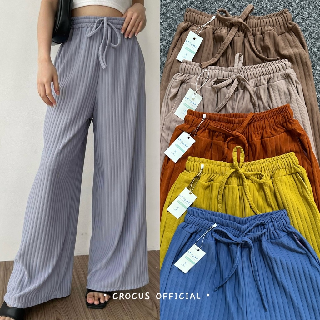 Kulot Knit Premium Highwaist Kulot Knit Jumbo Kulot Knit Hornets Premium Tebal