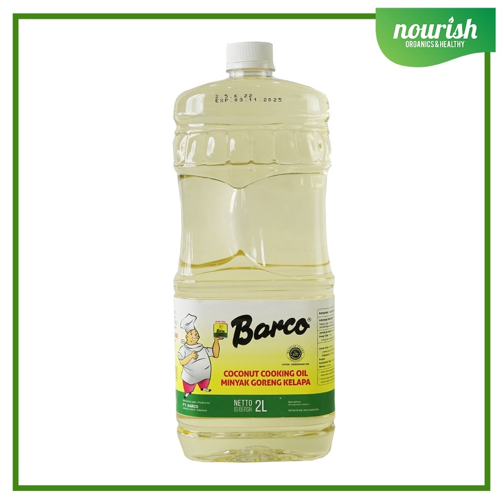 

MEN SALE BARCO Minyak Goreng Kelapa / Coconut Cooking Oil - 2L BOTOL Exklusif