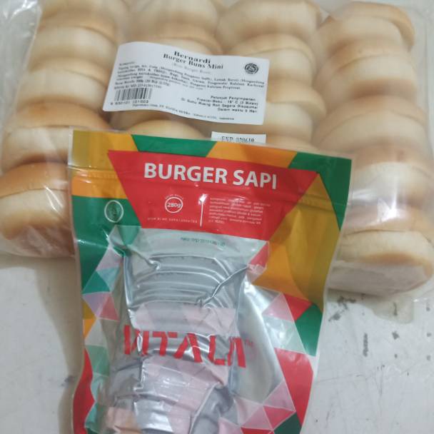 

COD✅ TERMURAH✅ PAKET BURGER MINI BERNADI