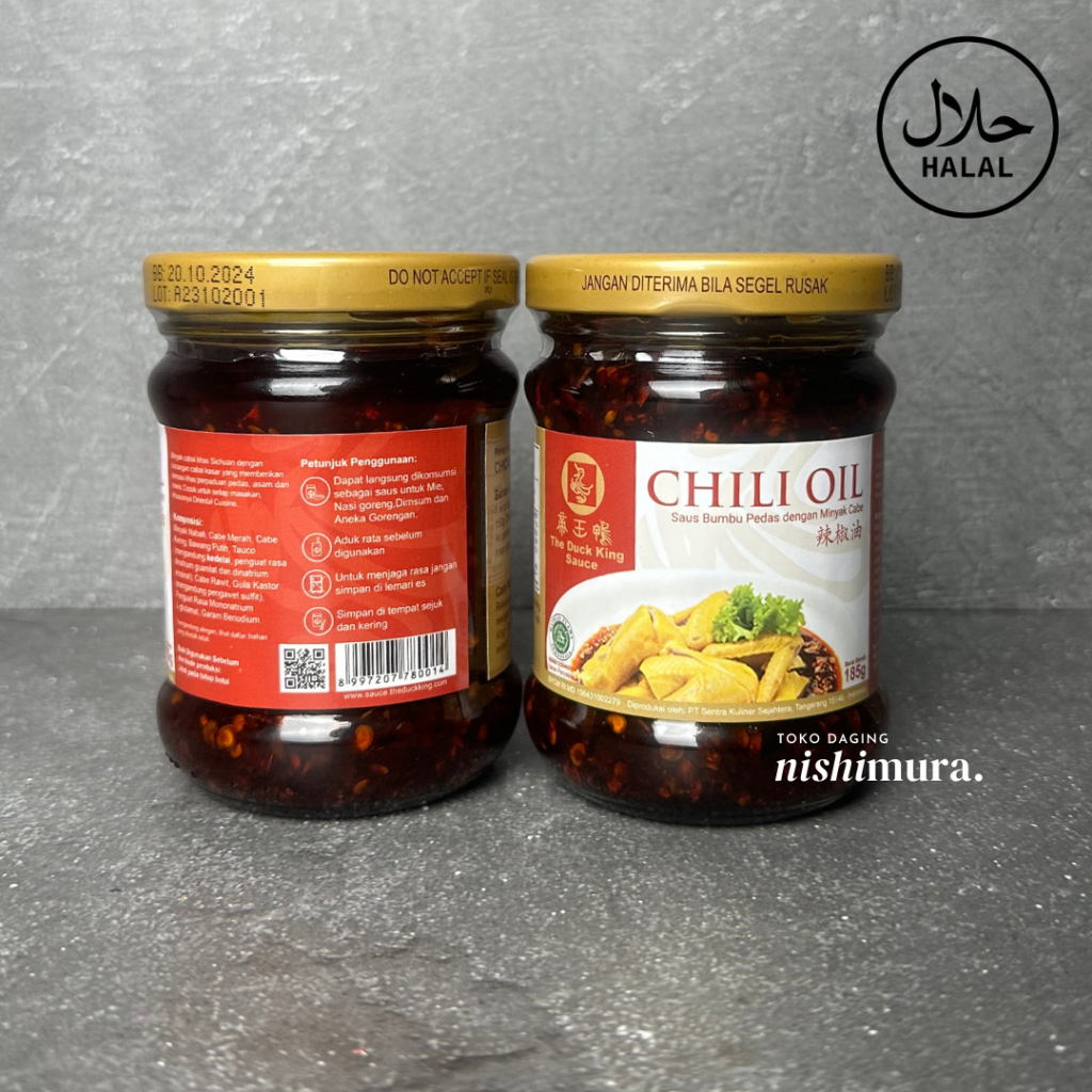 

Chilli Oil Kung Pao Lada Hitam Black Pepper Duck King Sauce Bumbu Saus