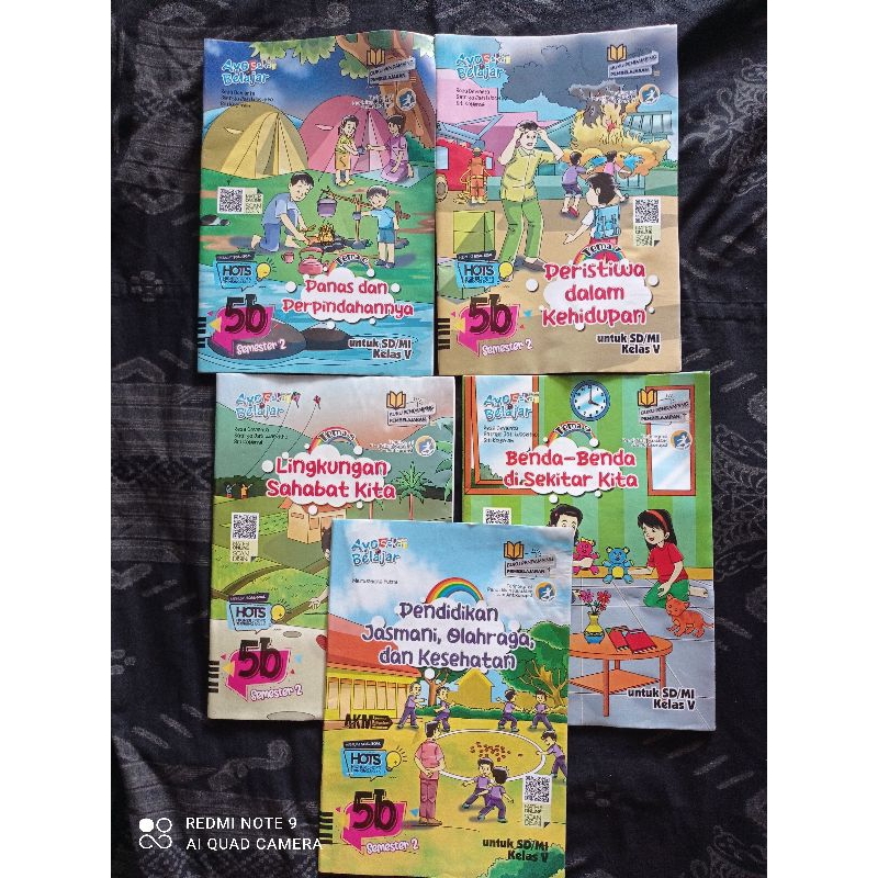 LKS SD K. 13 SEKAR KELAS 5 SEMESTER GENAP, CV GRAHA PUSTAKA