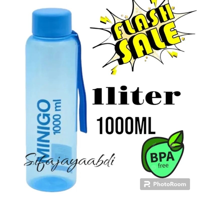 botol minum 1000ml 1pcs/MINIGO BOTTLE 1000 ML