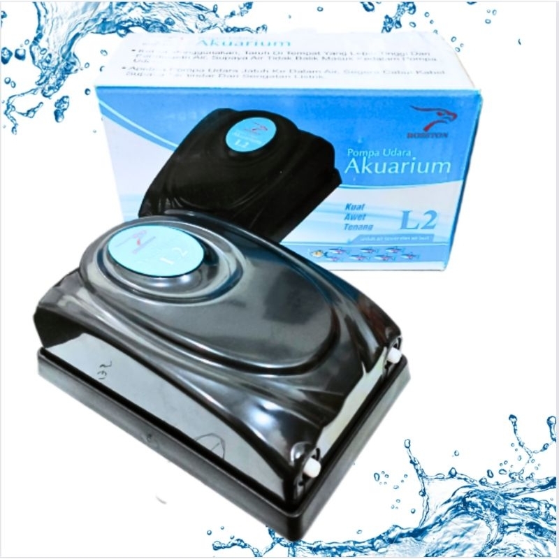 ROSSTON L2 || Q6 Pompa Udara Airpump aerator udara aquarium