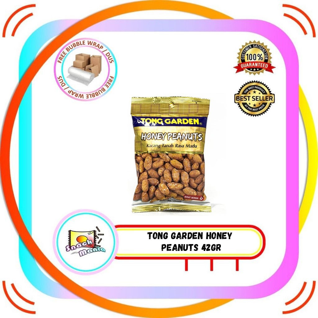 

Tong Garden Honey Peanuts ~ 42 gr Kacang Tanah Madu