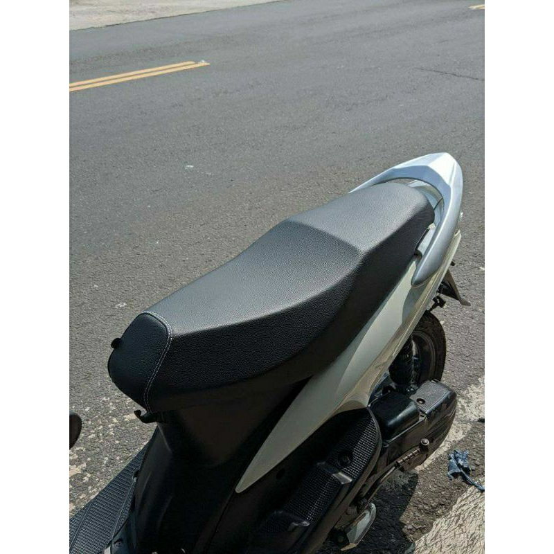 KAIN JOK MBTECH sarung jok motor kulit jok motor motif jeruk jahit bahan MBTECH MIO SPORTY/SMILE/SOU