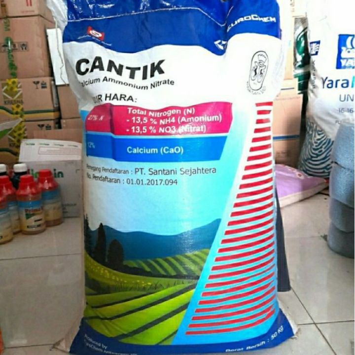 Pupuk CANTIK Calsium Ammonium Nitrat 50 kg