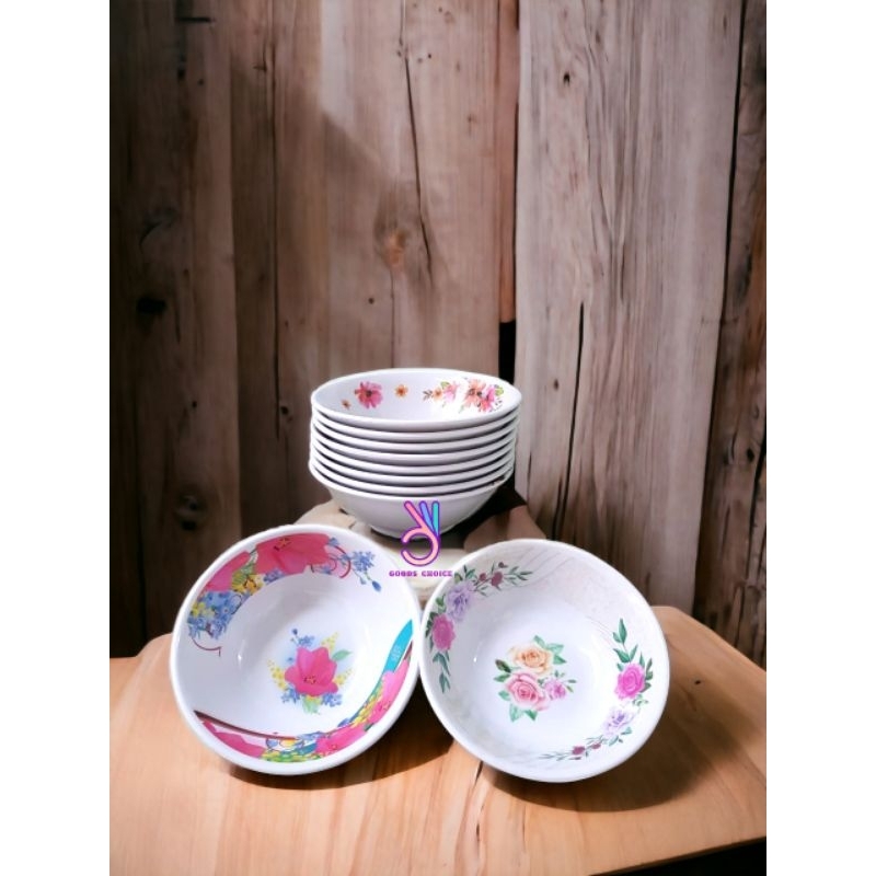 Mangkok Melamin/ mangkok singa singi/ Mangkok motif/ Mangkok MB-7 motif