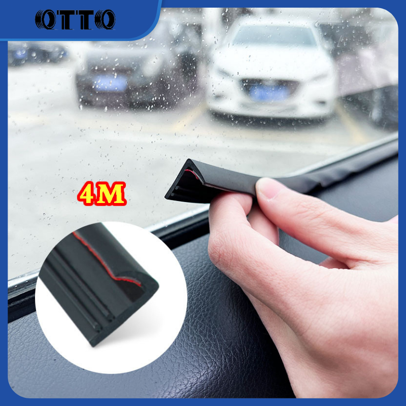 [OTTO]  Strip Penyegel Kaca Depan Mobil Karet Kaca Pintu Mobil Universal Water Strip Karet Kaca Luar
