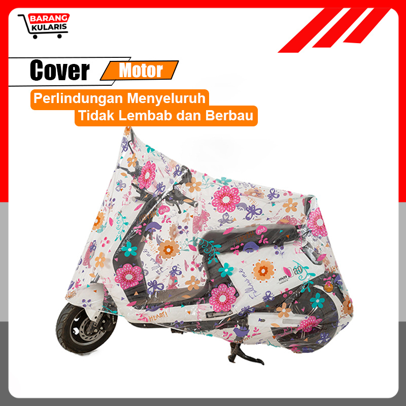 BKL - Cover Motor/Sarung Motor Plastik terbuat dari bahan PEVA/Cover Motor Universal