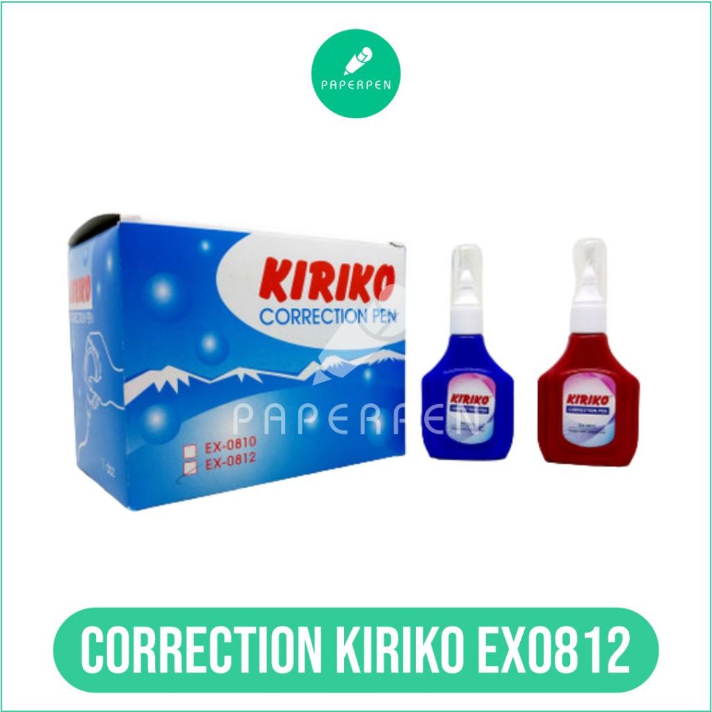 

CORRECTION KIRIKO EX0812/TIPE-X CAIR