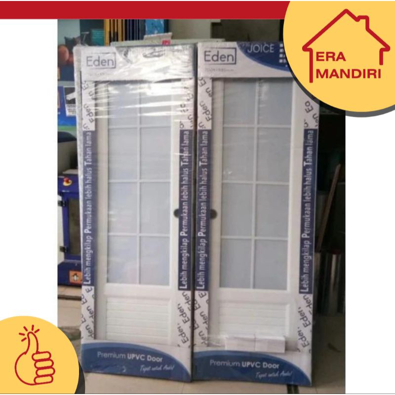 Pintu kamar mandi UPVC EDEN JOICE 70X198