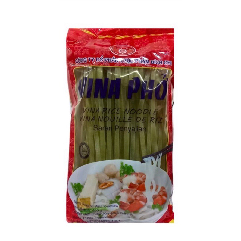 

kwetiau Vina pho rice noodle hijau / kwetiau vietnam