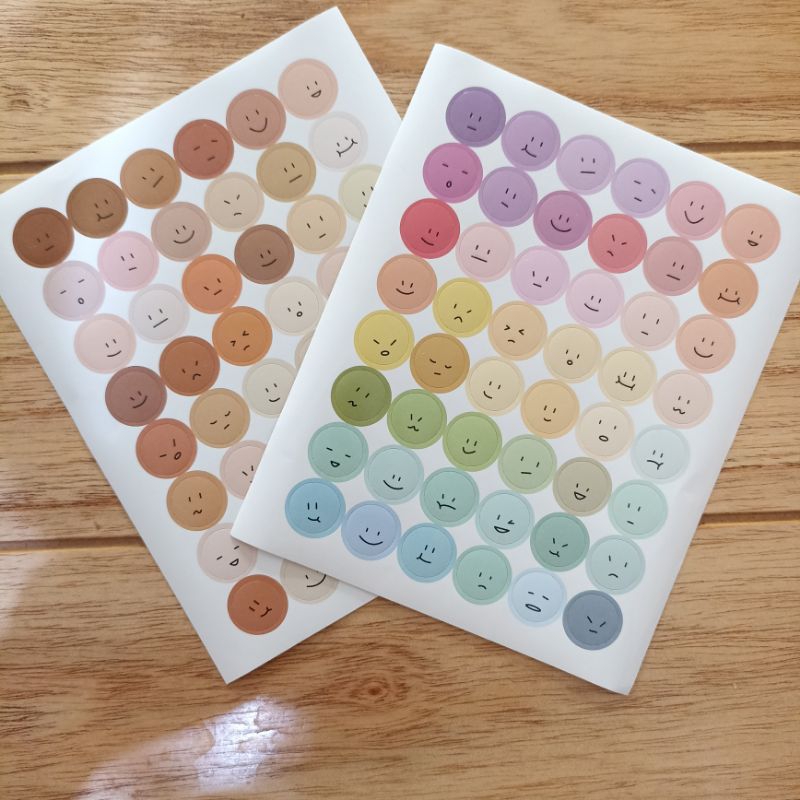 

Sticker Emoji Deco Sticker Planner DIY Scrapbook Stiker Journal Emotji Dekor