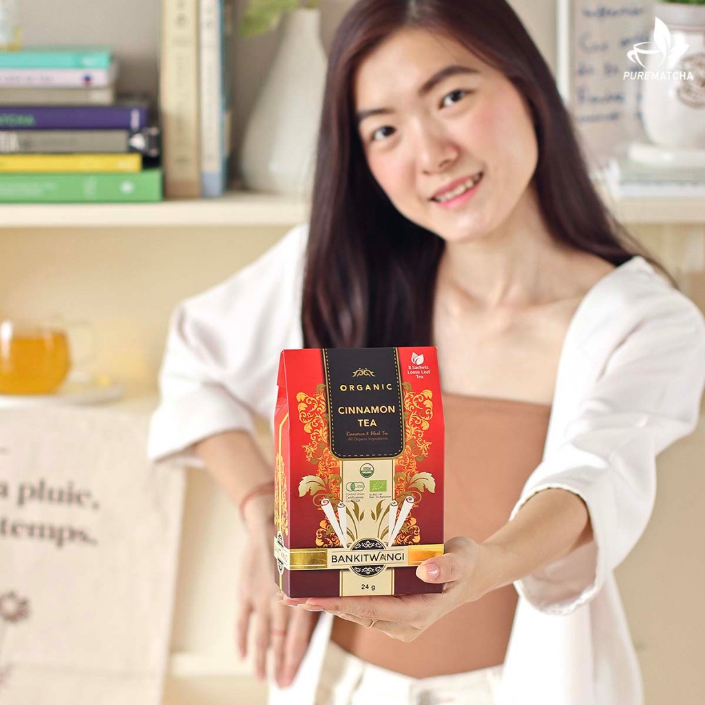 

Bankit Wangi - CINNAMON TEA Organic Box 24gr Cinnamon Black Tea Blends Premium Teh Hitam Kayumanis BankitWangi