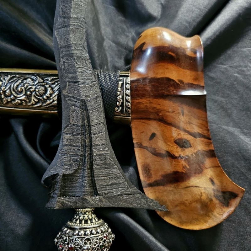 Keris Balebang Luk 7 Pamor Ombak Segoro