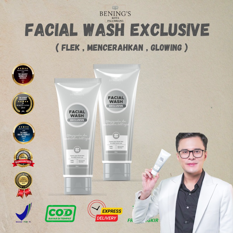 Facial Wash Exclusive - Benings Skincare dr oky pratama