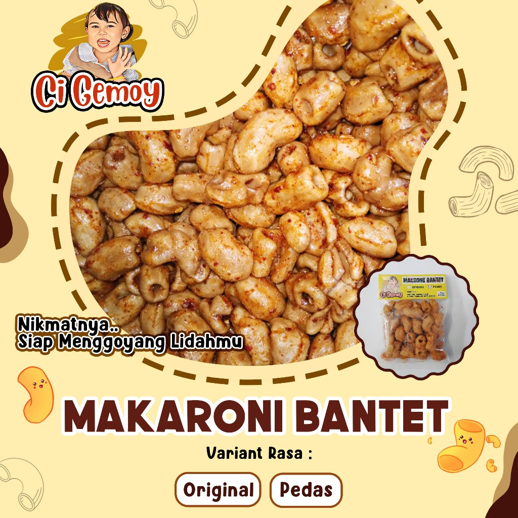 MAKARONI BANTET // CEMILAN PEDAS MAKARONI PEDAS MANTAP // MAKARONI BANTET CI GEMOY