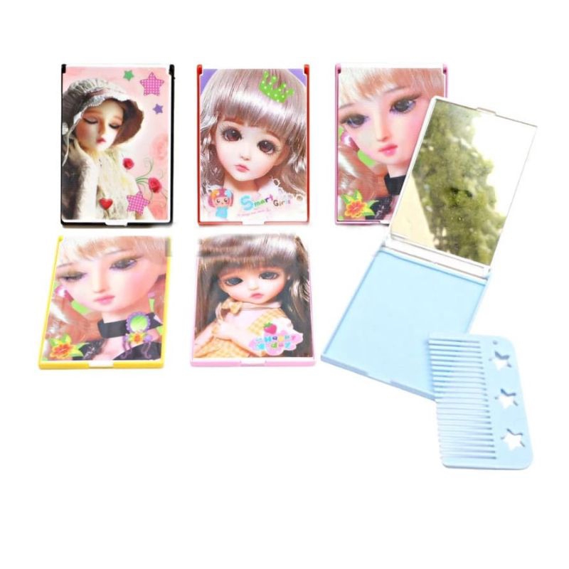 CERMIN RIAS LIPAT GAMBAR 3D/SISIR LUCU IMUT Kecil