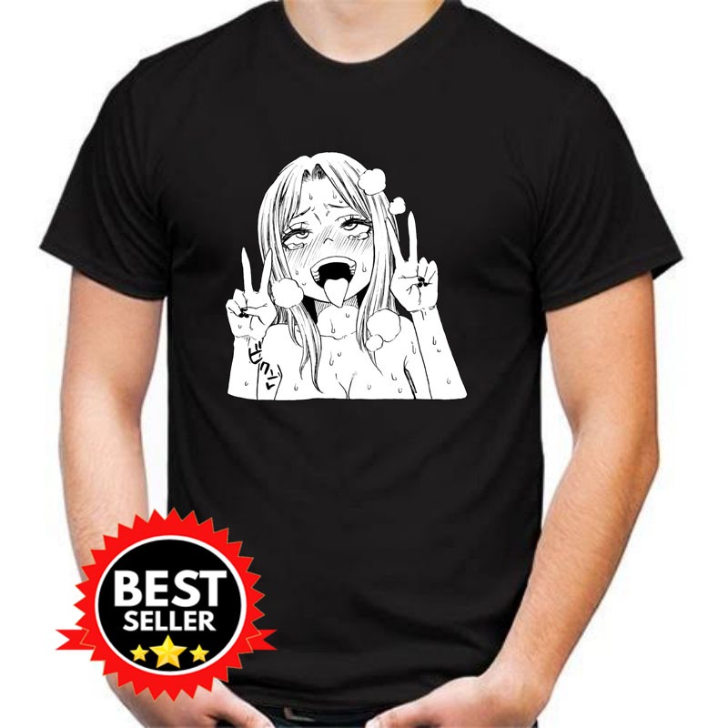 T-Shirt Ahegao Face Kaos