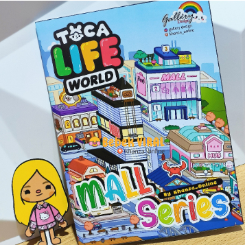 Toca Boca paper Doll Toca Boca Mall Toca Life Paling Lengkap Siap Kirim