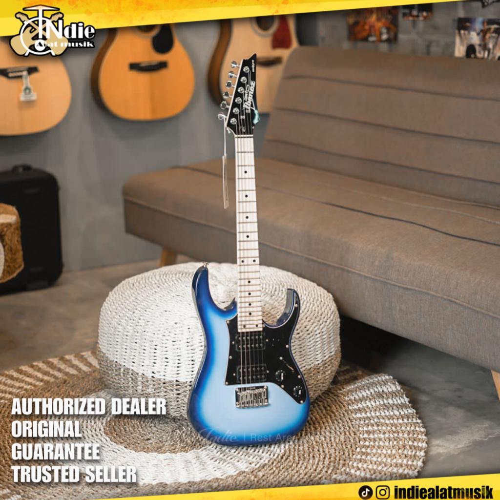 Gitar Elektrik Ibanez GRGM21M BLT Mikro Blue Burst l ORIGINAL