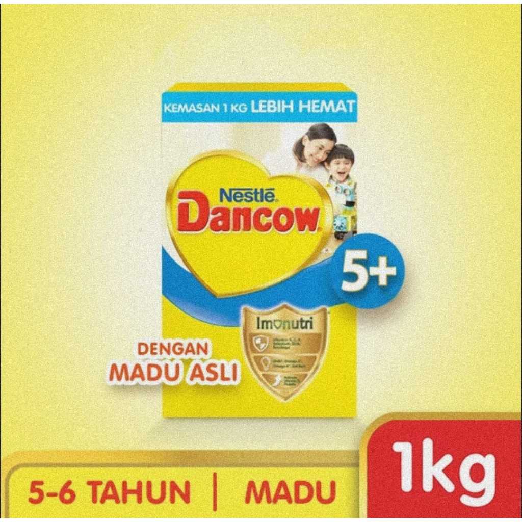 Dancow 5+ Susu Pertumbuhan 5-12 Tahun Rasa Madu Box 1 kg