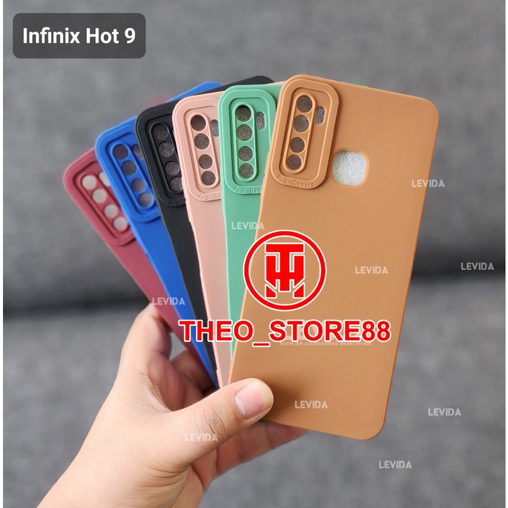 INFINIX HOT 9 CASE PRO CAMERA MACARON WARNA INFINIX HOT 9