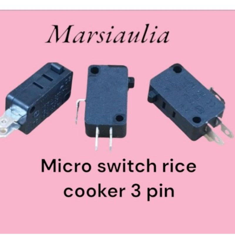 MICRO SWITCH rice cooker 3 pin MAGIC COM MAGIC JAR microswitch
