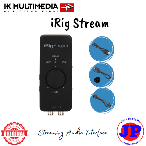 IK Multimedia iRig Stream Streaming Audio Interface Original