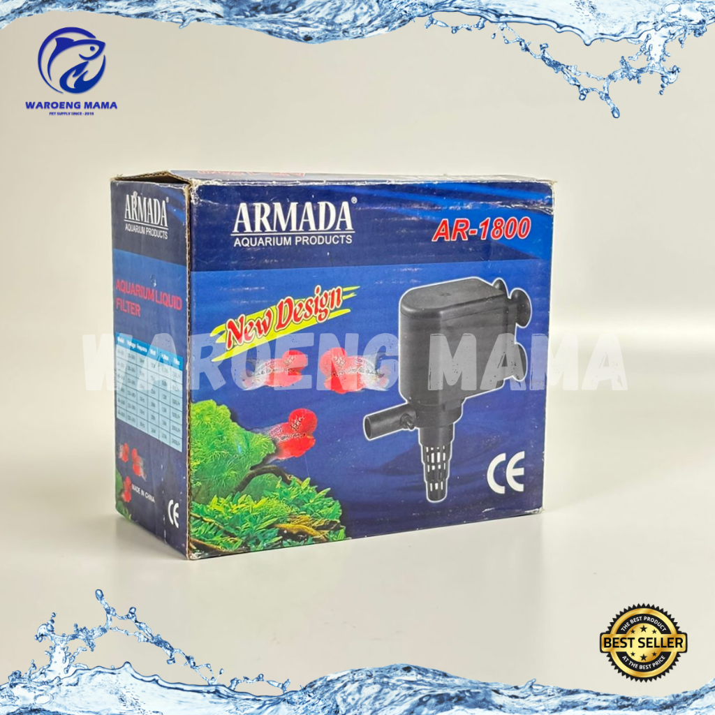 Pompa Air Aquarium ARMADA 1200 1600 1800 2600 Pompa celup filter power head aquarium aquascape