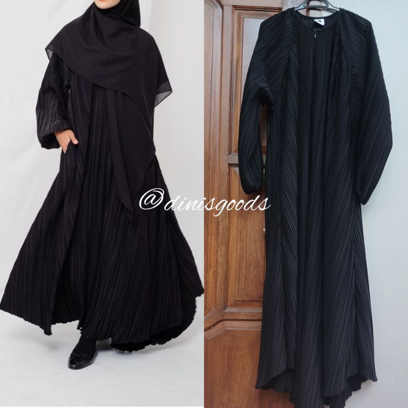 (PRELOVED / PL) Fleurs Abaya Aqsamodestwear