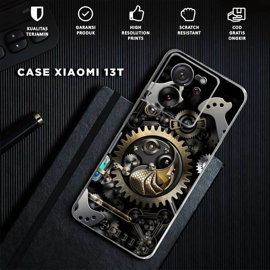 Case Xiaomi 13T - Casing Xiaomi 13T - Motif CPU - Softcase Premium - Case Hp - Casing Hp - Case beni